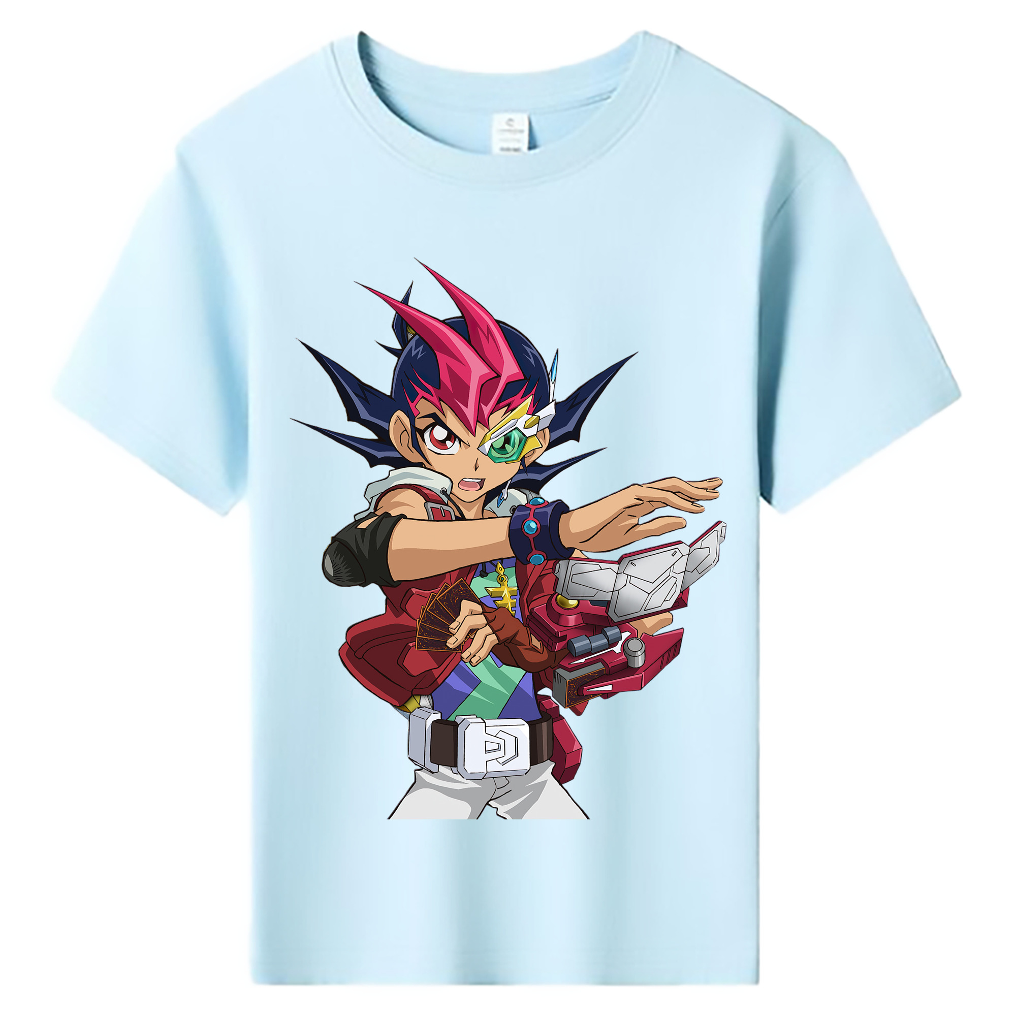（画像用） 遊☆戯☆王 Yu-Gi-Oh! 綿100％キッズTシャツ（フロントプリント）